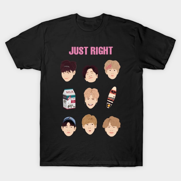 JUST RIGHT T-Shirt by maryeaahh